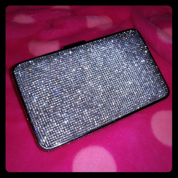 Michael Kors Handbags - Michael Kors Elsie crystal clutch